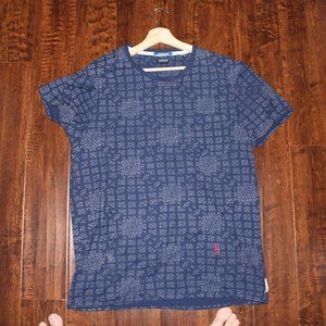 Scotch and Soda - Blauw Hotel T-Shirt